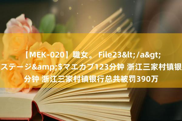 【MEK-020】職女。 File23</a>2011-05-20プレステージ&$マエカブ123分钟 浙江三家村镇银行总共被罚390万