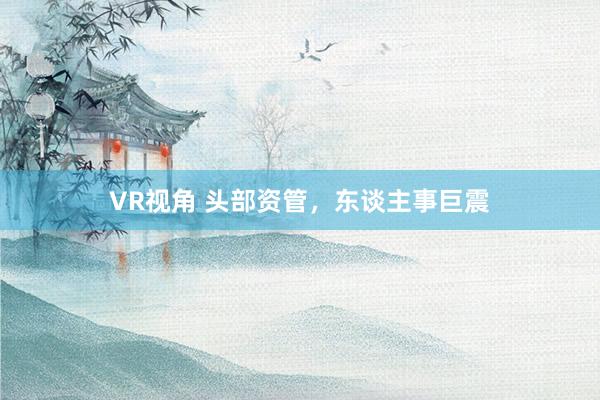 VR视角 头部资管，东谈主事巨震