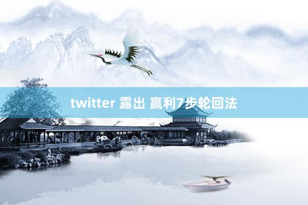 twitter 露出 赢利7步轮回法