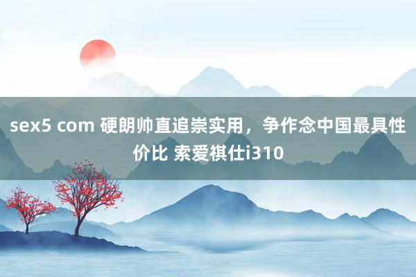 sex5 com 硬朗帅直追崇实用，争作念中国最具性价比 索爱祺仕i310